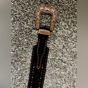 XL Leather Western belt